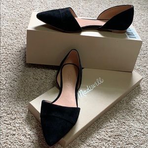 Madewell Suede D’Orsay flat